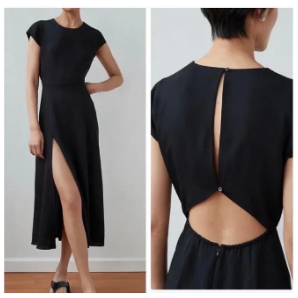 Babaton Aritzia Blue Dress Sz 2